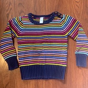 4T Old Navy Rainbow Sweater